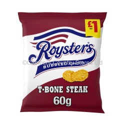 Roysters Crisps T Bone Steak 60g